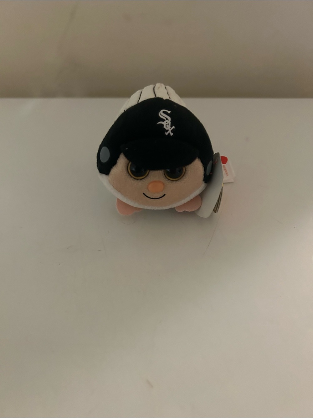 MLB Chicago White Sox Ty Beanie Boos Teeny Tys 4" Stackable Plush Toy MWMT